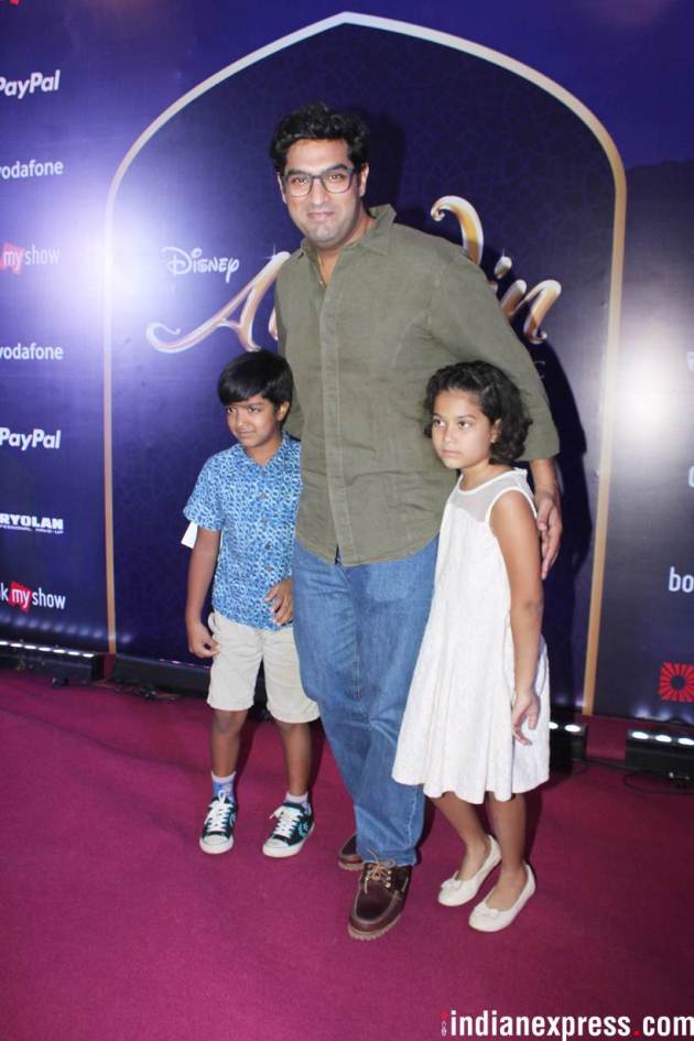 Kunal Kapoor Roy at the premiere of Aladdin