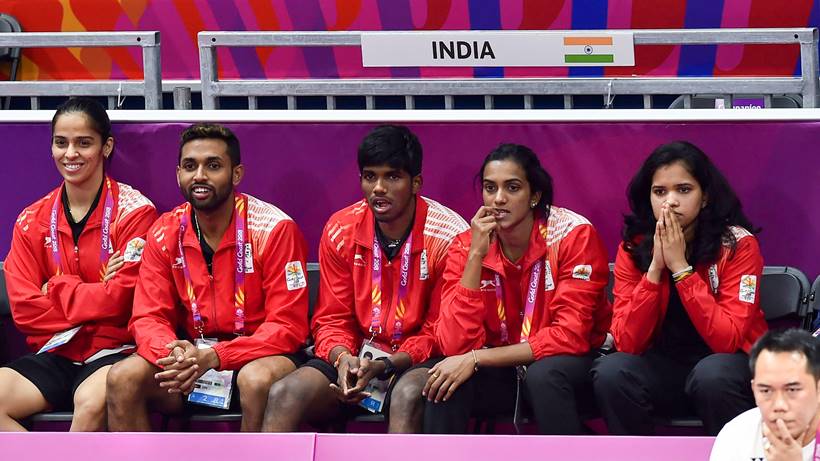 India's badminton squad good off to a good start.