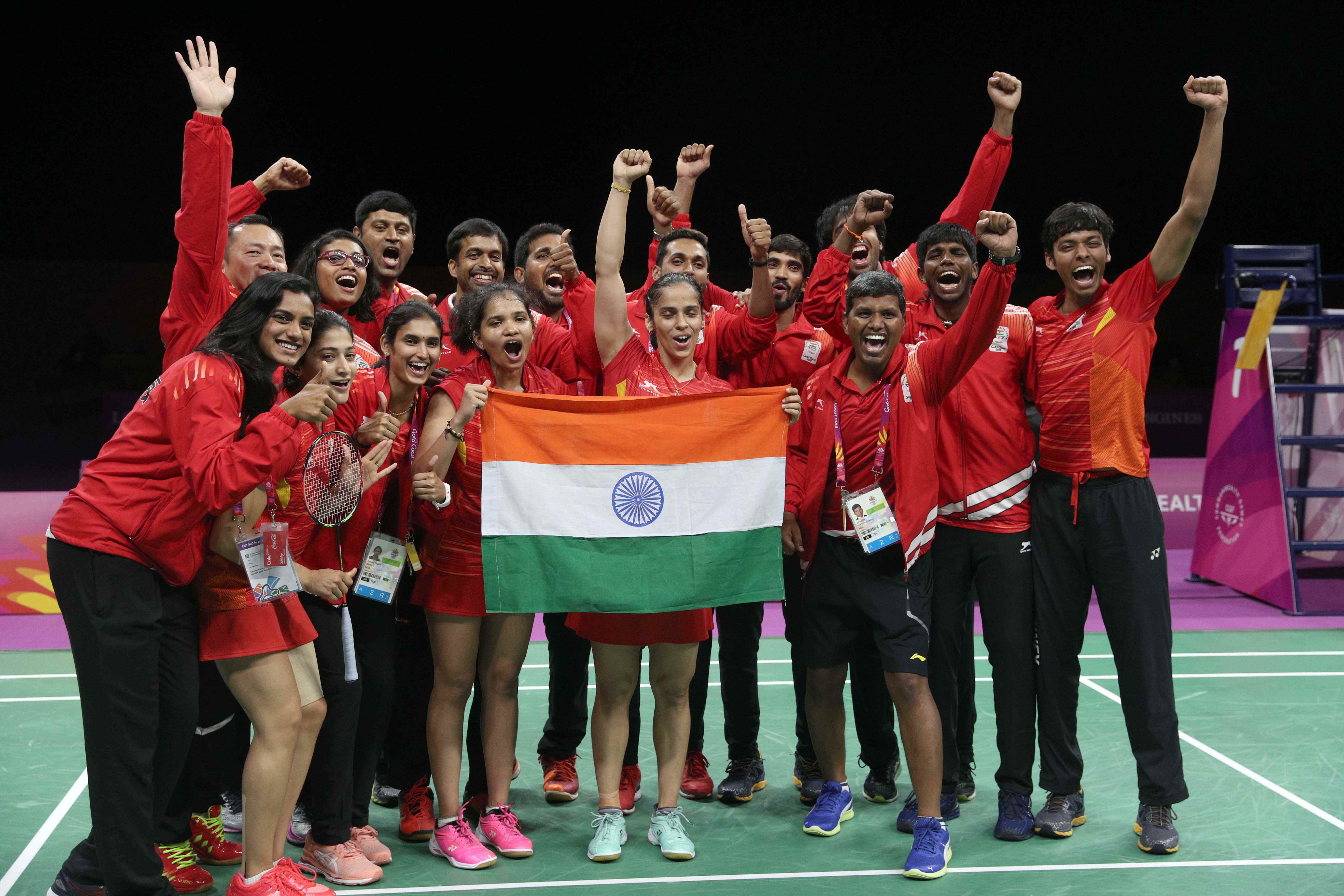 CWG 2018 Gold Coast Highlights India win badminton team gold medal