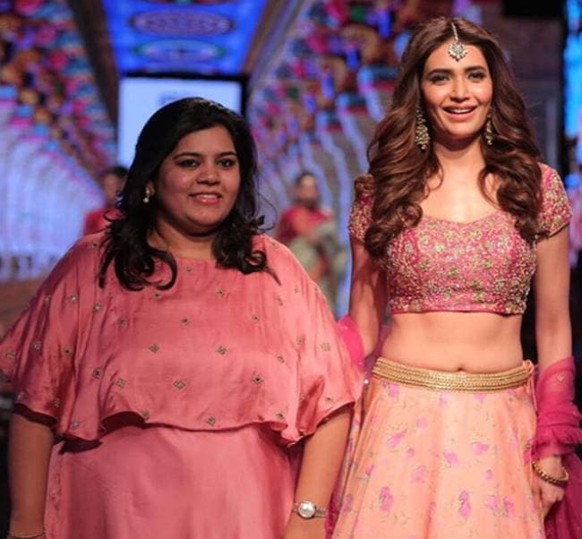 India runway week, India Fashion week Nushrat Bharucha, India Fashion week Karishma Tanna, India Fashion week Twinkle Pupreja, India Fashion week Tripti Chandak, indian express, indian express news