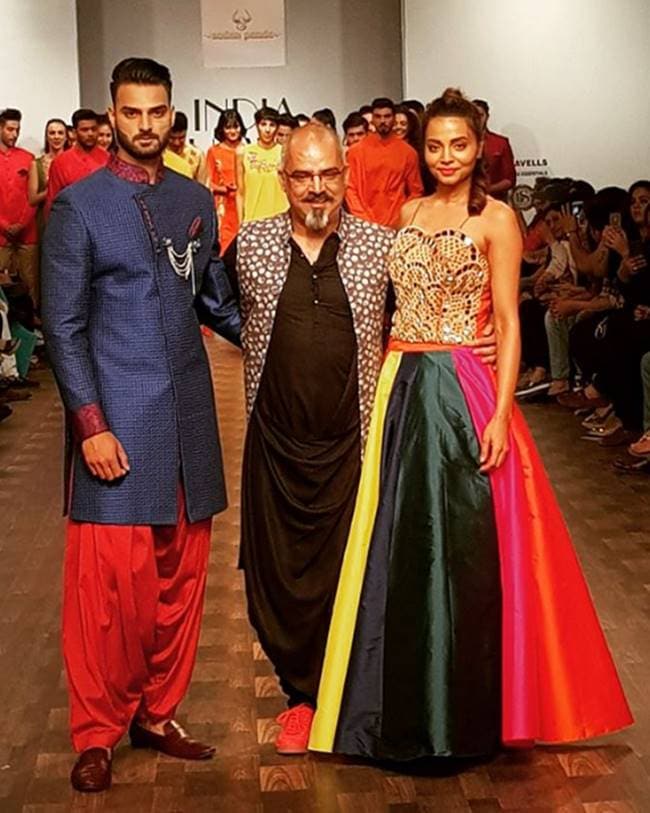 India runway week, India Fashion week Nushrat Bharucha, India Fashion week Karishma Tanna, India Fashion week Twinkle Pupreja, India Fashion week Tripti Chandak, indian express, indian express news
