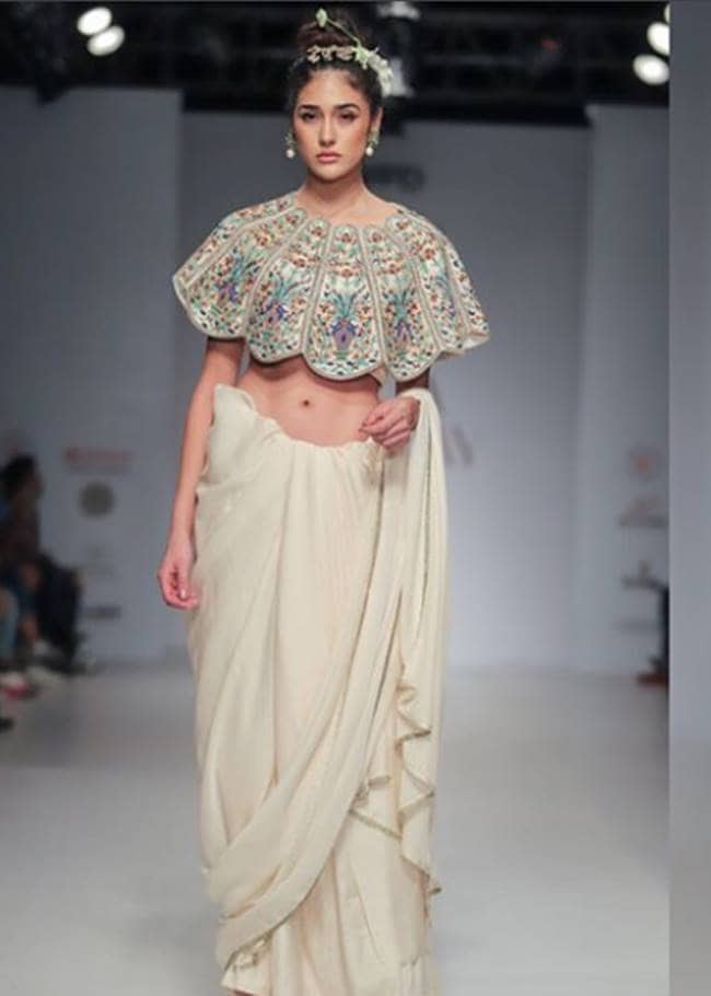 India runway week, India Fashion week Nushrat Bharucha, India Fashion week Karishma Tanna, India Fashion week Twinkle Pupreja, India Fashion week Tripti Chandak, indian express, indian express news