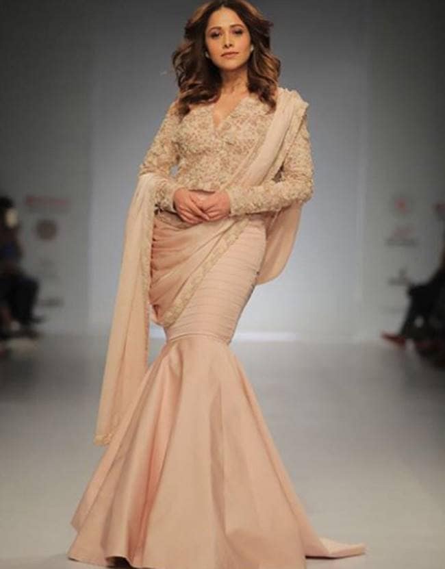 India runway week, India Fashion week Nushrat Bharucha, India Fashion week Karishma Tanna, India Fashion week Twinkle Pupreja, India Fashion week Tripti Chandak, indian express, indian express news