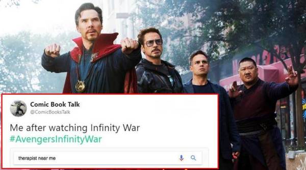 Avengers Infinity War, Avengers Infinity War spoilers, Infinity War memes, Infinity War release, Infinity War release, Avengers Infinity War spoiler tweets, Avengers infinity war release reactions, Indian express, indian express trending news
