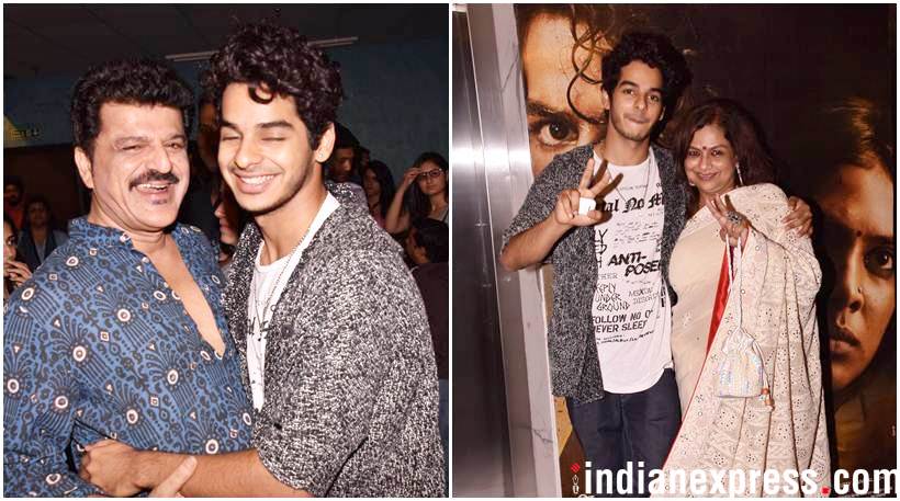 ishaan khatter family