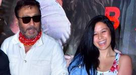 Jackie Shroff with daughter Krishna Shroff photos