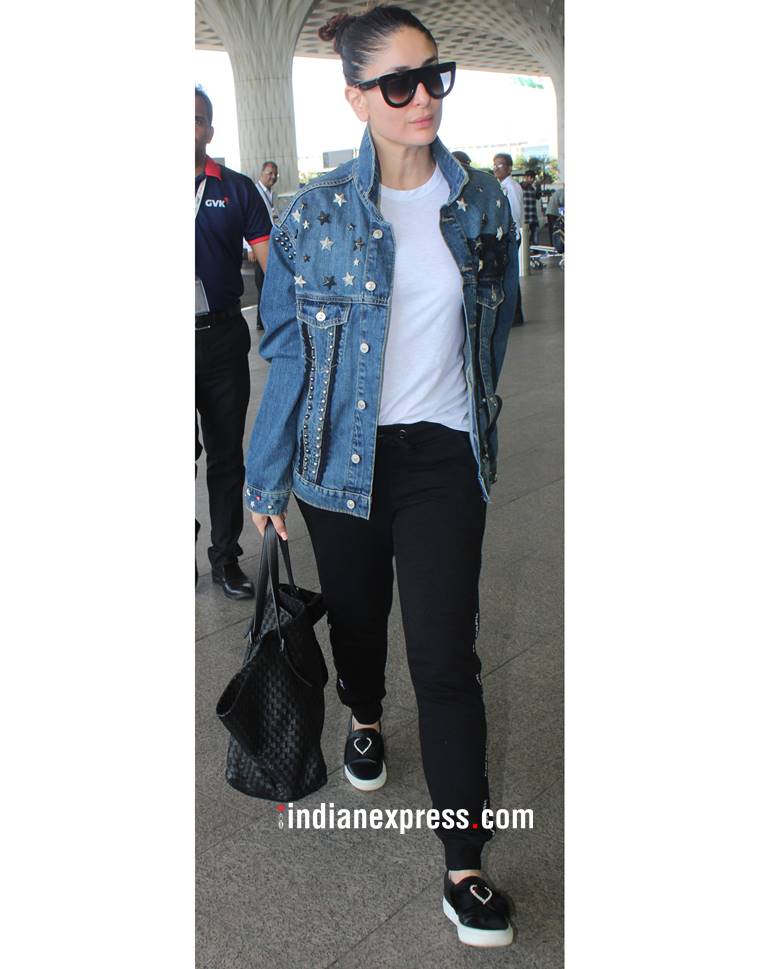Kareena Kapoor Khan, Kareena Kapoor Khan latest photos, Kareena Kapoor Khan fashion, Kareena Kapoor Khan casual style, Kareena Kapoor Khan airport style, Kareena Kapoor Khan party style, Kareena Kapoor Khan masaba gupta, indian express, indian express news