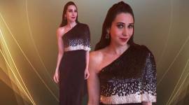 Karisma Kapoor, Karisma Kapoor western outfits, Karisma Kapoor Namrata Joshipura, Karisma Kapoor fashion, Karisma Kapoor latest photos, Karisma Kapoor one shouldered outfit, Karisma Kapoor contemporary style, indian express, indian express news
