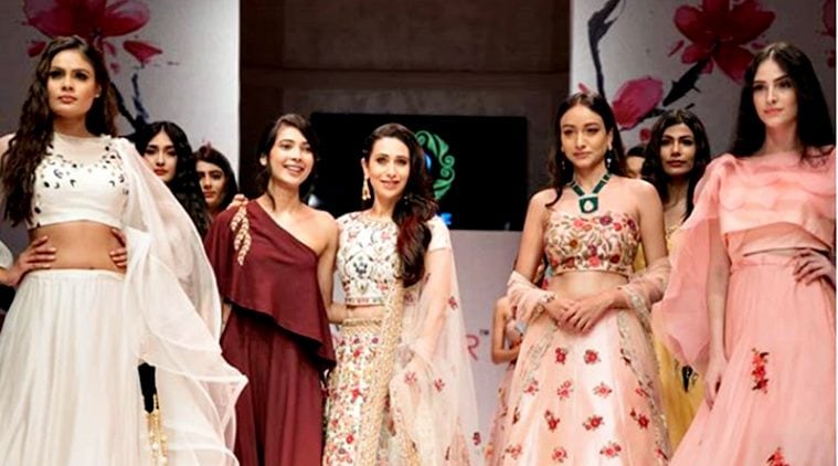 Asian Designer Week Karisma Kapoor looks splendid in an