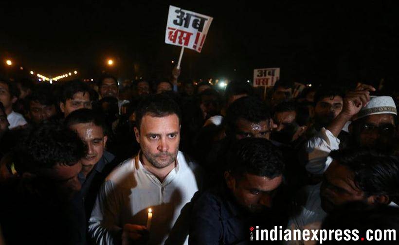 Kathua Unnao rape protest
