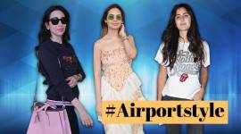 Airport style, Katrina Kaif fashion, Katrina Kaif latest photos, Katrina Kaif airport style, Karan Johar fashion, Karan Johar style, Karan Johar airport bags, Karisma Kapoor fashion, Karisma Kapoor latest photos, Karisma Kapoor airport style, Esha Gupta latest photos, Esha Gupta fashion, indian express, indian express news