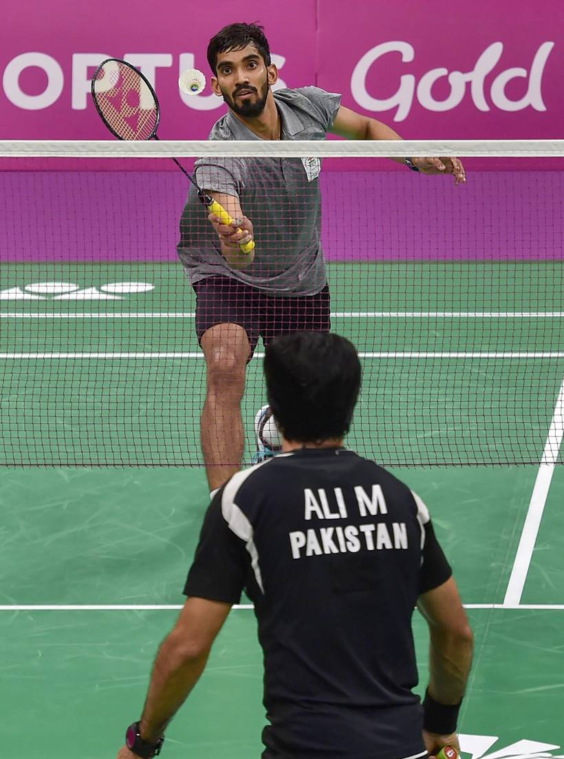 Kidambi Srikanth won his tie.