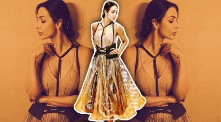 Malaika Arora, plastic fashion trend, Malaika Arora fashion, Malaika Arora style, Malaika Arora latest news, Malaika Arora latest photos, Malaika Arora pictures, Malaika Arora images, Malaika Arora updates, celeb fashion, bollywood fashion, indian express, indian express news