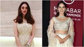 Manushi Chhillar, Aditi Rao Hydari, Anita Dongre, Manushi Chhillar fashion, Aditi Rao Hydari fashion, Manushi Chhillar style, Aditi Rao Hydari style, Manushi Chhillar latest photos, Aditi Rao Hydari latest photos, Manushi Chhillar latest news, Aditi Rao Hydari latest news, celeb fahsion, bollywood fashion, indian express, indian express news
