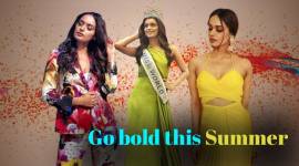 Manushi Chhillar, Manushi Chhillar latest photos, Manushi Chhillar fashion, Manushi Chhillar bold colours, Manushi Chhillar summer fashion goals, Manushi Chhillar bright colours fashion, indian express, indian express news