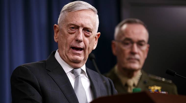 Jim Mattis says US troop commitment to South Korea is "ironclad"