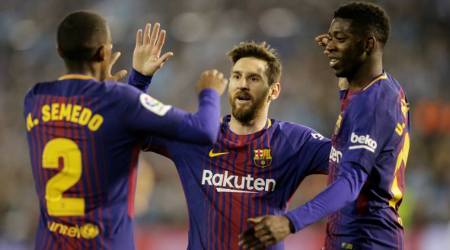 Lionel Messi came off the bench in the second half. (Reuters Photo)