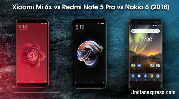 Xiaomi Mi 6X vs Redmi Note 5 Pro vs Nokia 6 (2018 ...