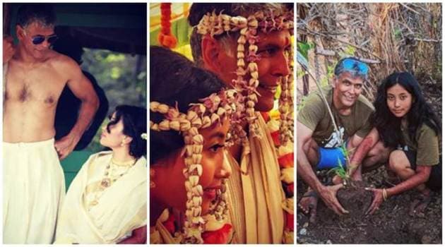 Milind soman Ankita Konwar wedidng photos