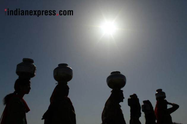 gujarat photos, water crisis images, gujarat draught pictures, morbi district photo, narmada shortage pics, sardar sarovar dam, indian express