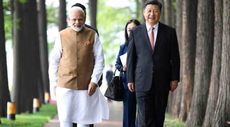Prime Minister Narendra Modi with Chinese President Xi Jinping. (File)