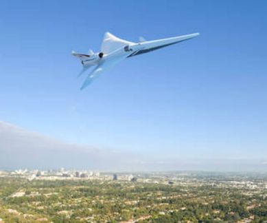 NASA supersonic plane, Lockheed Martin, experimental plane, supersonic flights, sonic booms, Low-Boom Flight Demonstrator, sound levels, Concorde, Federal Aviation Administration