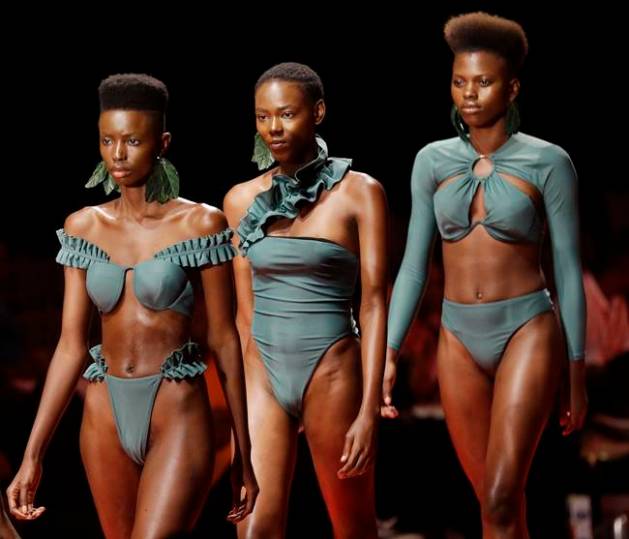 Nigeria fashion week, latest fashion week, Naomi Campbell, Nigeria fashion week, Naomi Campbell, Divas Abaya designs, Laurence Airline, Andrea Lyamah, indian express, indian express news