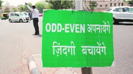 Odd-Even didn’t help cut pollution in Delhi: Study