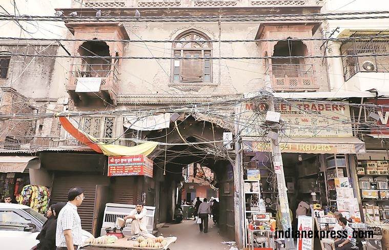 old delhi haveli, chandni chowk, kashmere gate, shahjahanabad, jama masjid, zeenat mahal, delhi heritage structures, mughal structures in delhi, indian express