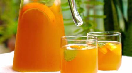 Orange Cinnamon tea, cool summer drinks, flavoured tea, refreshing drinks, iced teas, tasty drinks for summer, healthy summer drinks, indian express, indian express news