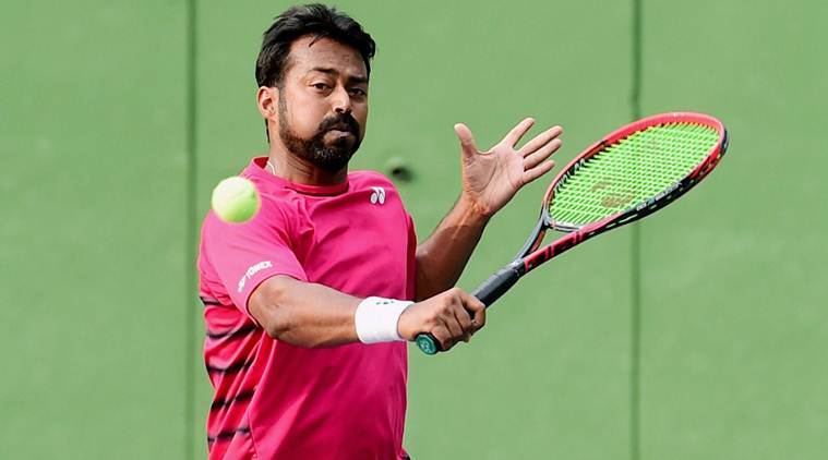 Leander Paes enthralls crowd, Prajnesh Gunneswaran stretched at Bengaluru Open