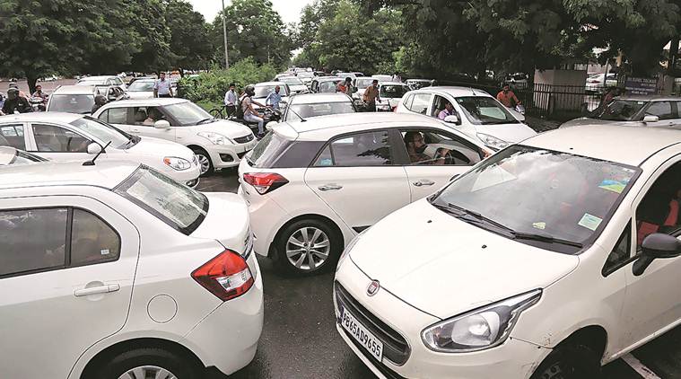 Panchkula, Daily traffic in Panchkula, Panchkula traffic, Punjab, Indian Express news