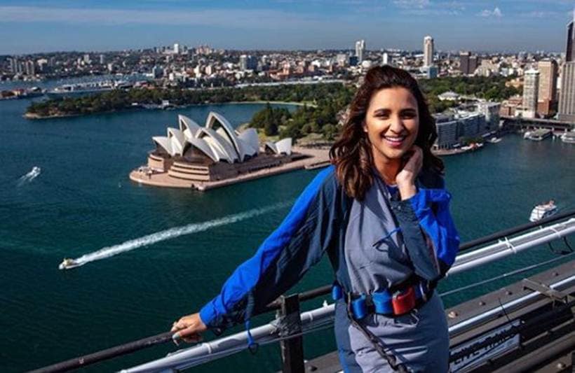 parineeti chopra in sydney harbour