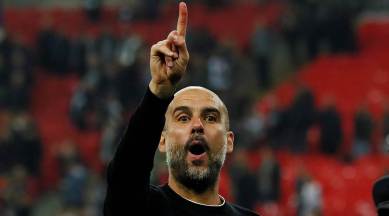 Manchester City, Manchester City Premier League, Manchester City news, Pep Guardiola, Pep Guardiola Manchester City, sports news, football, Indian Express