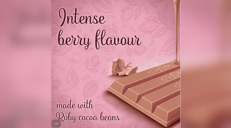 kitkat, ruby kitkat, pink kitkat, KitKat Chocolatory Sublime Ruby, KitKat Chocolatory Sublime Ruby in europe, KitKat Chocolatory Sublime Ruby in india, indian express, indian express news
