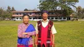 Piyong Temjen Jamir and his wife