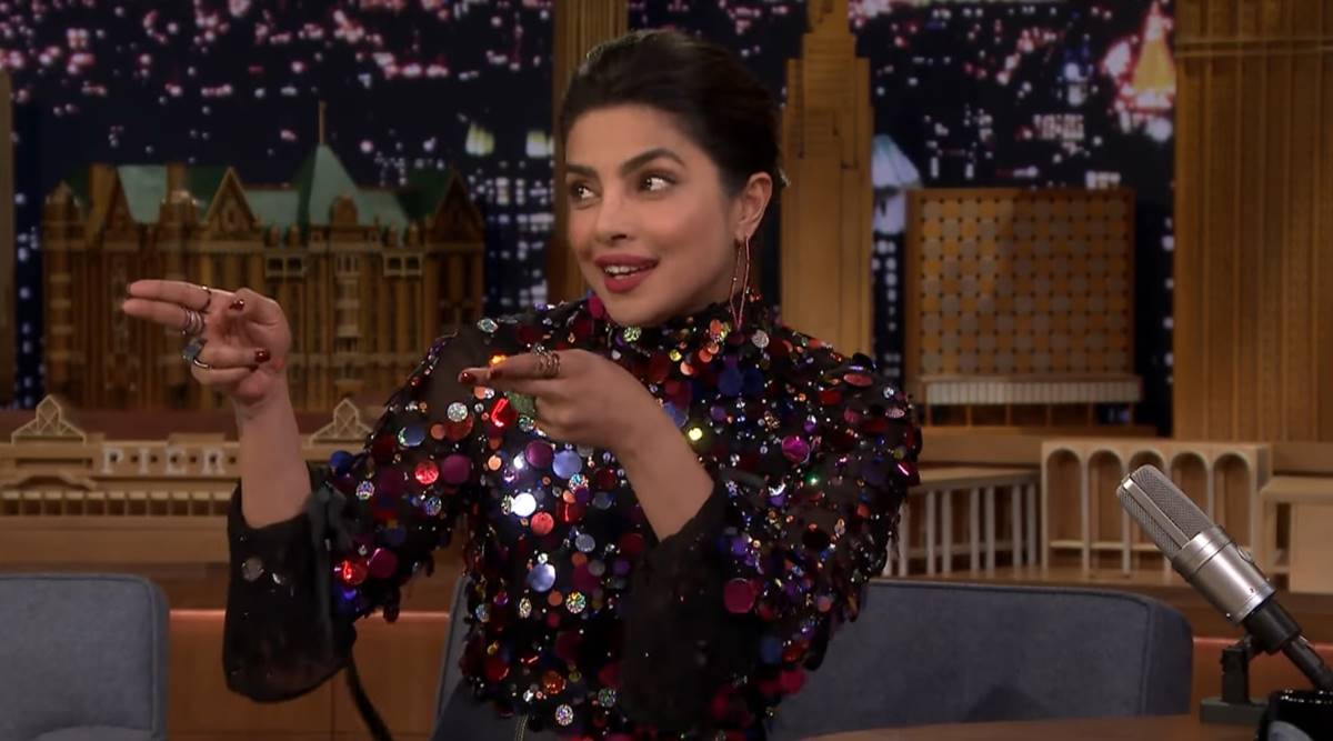 Priyanka Chopra Talks About The Royal Wedding On The Tonight Show With Jimmy Fallon Entertainment News The Indian Express