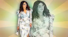Priyanka Chopra, Priyanka Chopra latest photos, Priyanka Chopra fashion, Priyanka Chopra floral dress, Priyanka Chopra Brock Collection, Priyanka Chopra street style, indian express, indian express news