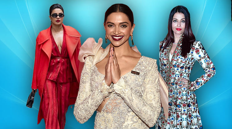 Aishwarya Rai Bachchan Deepika Padukone Priyanka Chopra Fashion