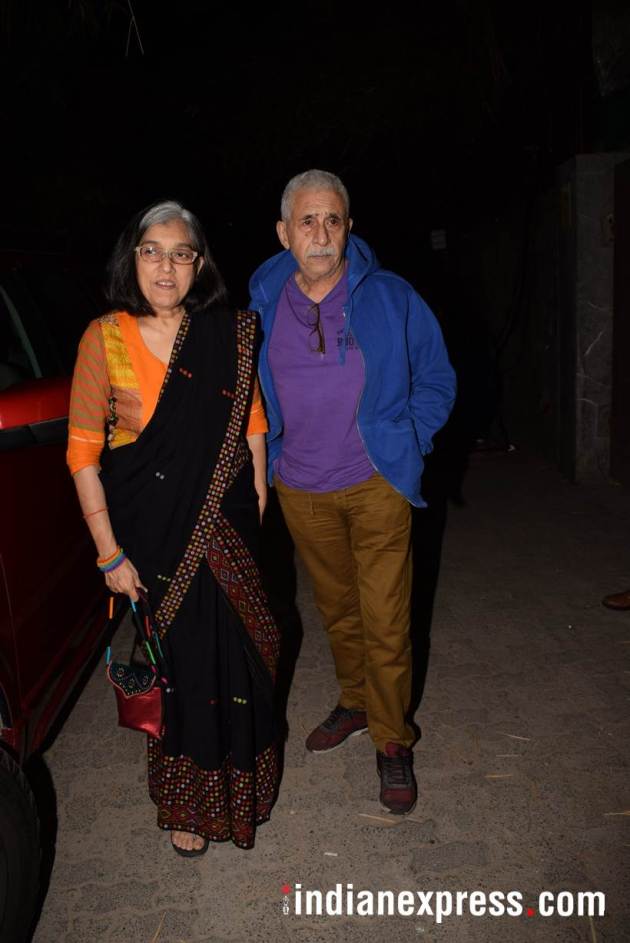 Ratna Pathak and husband Naseeruddin Shah