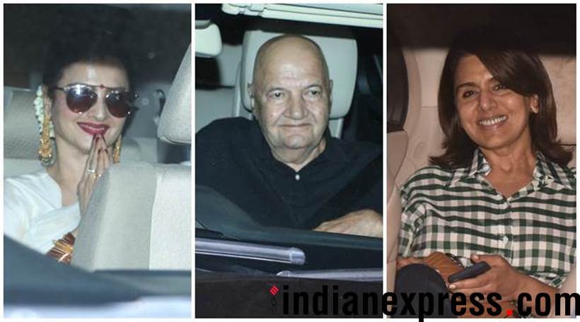 Rekha, Neetu Singh, Prem Chopra attend 102 Not Out screening