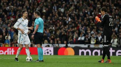 Cristiano Ronaldo scores controversial penalty for Juventus, as