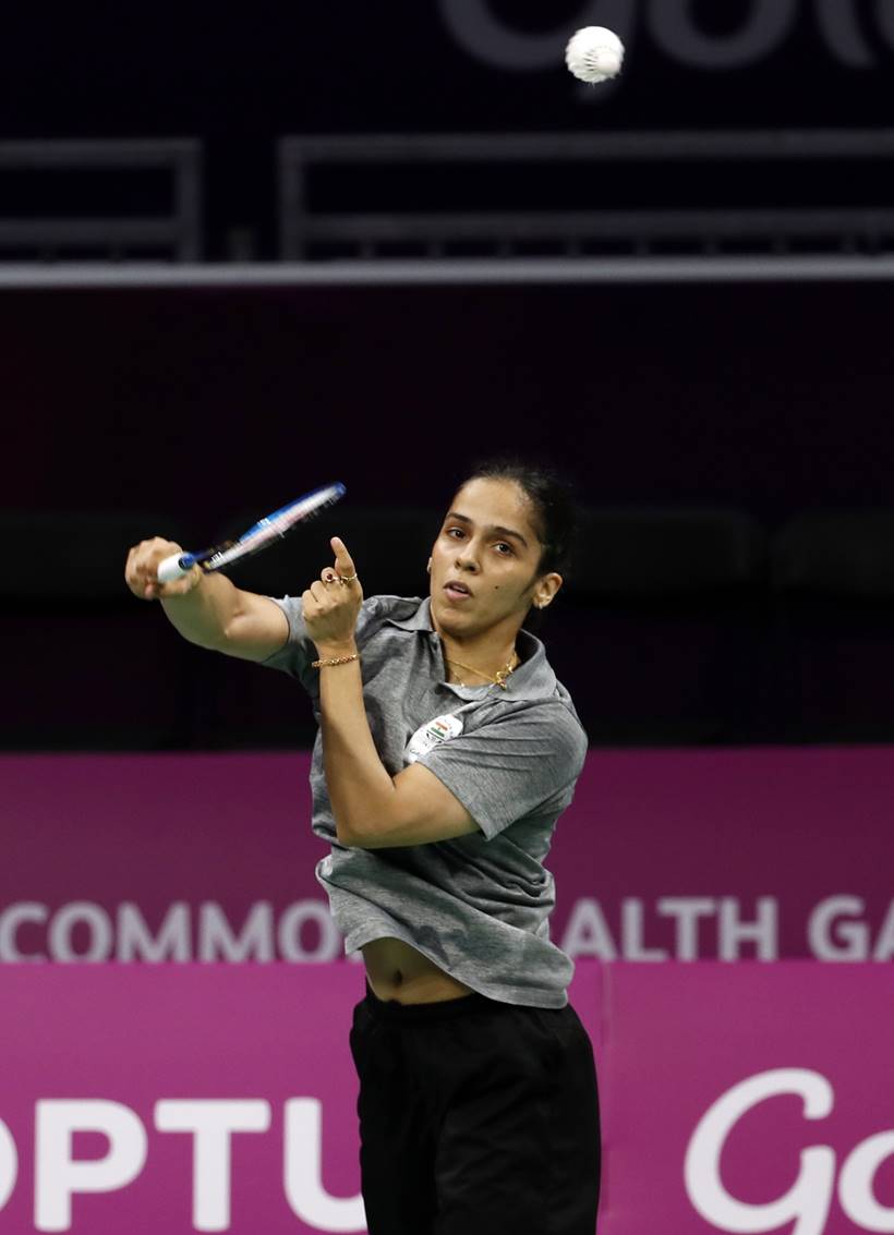 Saina Nehwal looked in good touch.