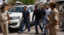 The actor is accused of killing two black bucks in Bhagoda ki Dhani near Jodhpur on the intervening night of October 1-2, 1998. (APH IMAGES/Exclusive)