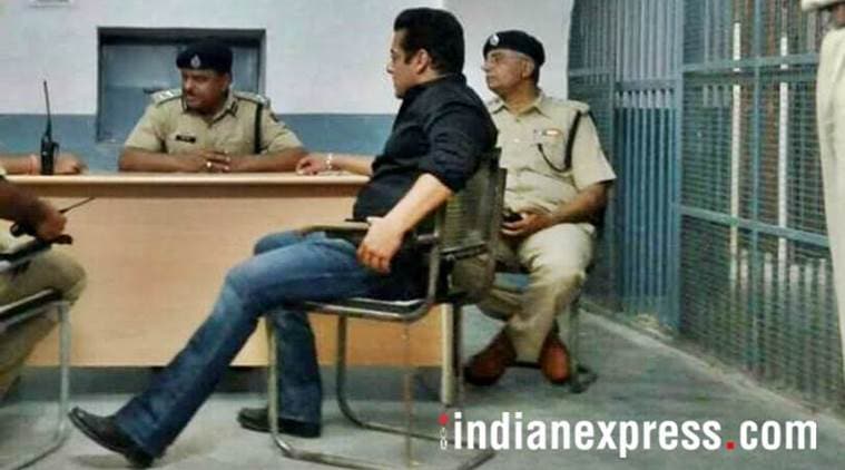 Salman Khan In Jail Photos