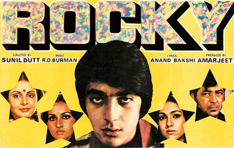 sanjay dutt debut film rocky