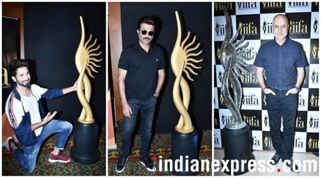 Shahid Kapoor, Anil Kapoor, Anupam Kher at IIFA Voting Weekend