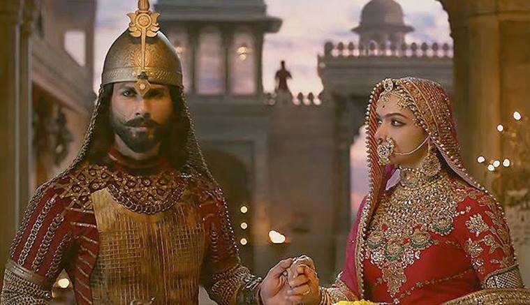 The Deepika Padukone-starrer 'Padmaavat', based on the saga of a historic 13th century battle between Maharaja Ratan Singh and his army of Mewar and Sultan Alauddin Khilji of Delhi, has Shahid Kapoor and Ranveer Singh in lead roles.