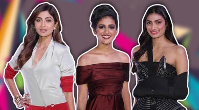 X F Sex Priya Prakash X Photo - Shilpa Shetty, Athiya Shetty, Priya Prakash Varrier pack a punch in  statement wear at this award ceremony | Lifestyle News,The Indian Express