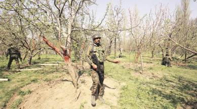 In another incident, a person was shot at by militants after they released a video accusing him of being involved in the killing of two militants and four civilians in Shopian. (Express photo/File)